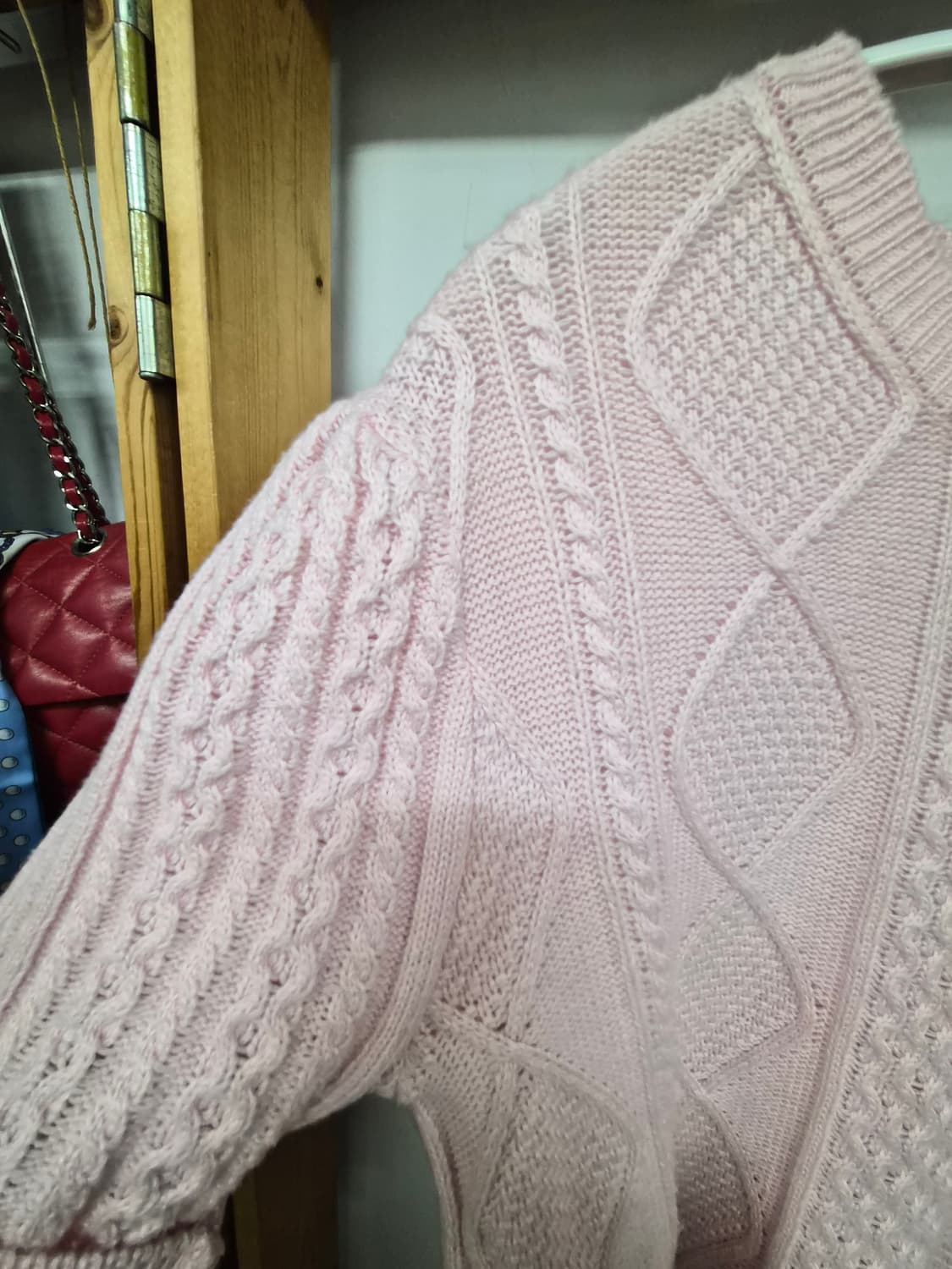 케이플 코튼 니트. better 핑크데님 상품이미지4