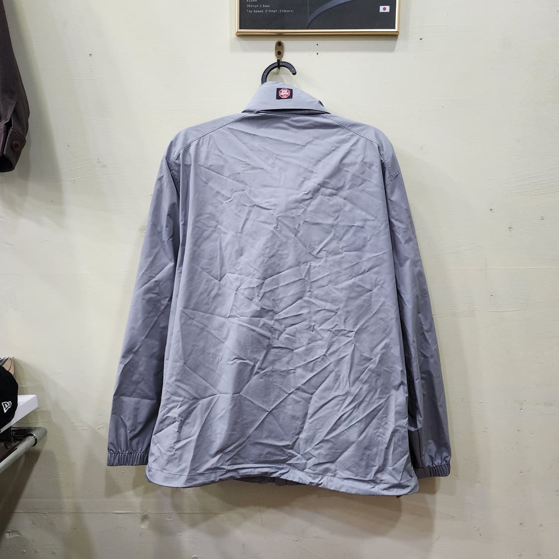 [100] KOLON SPORT 기능성 집업 점퍼 (라이트 그레이) 상품이미지3