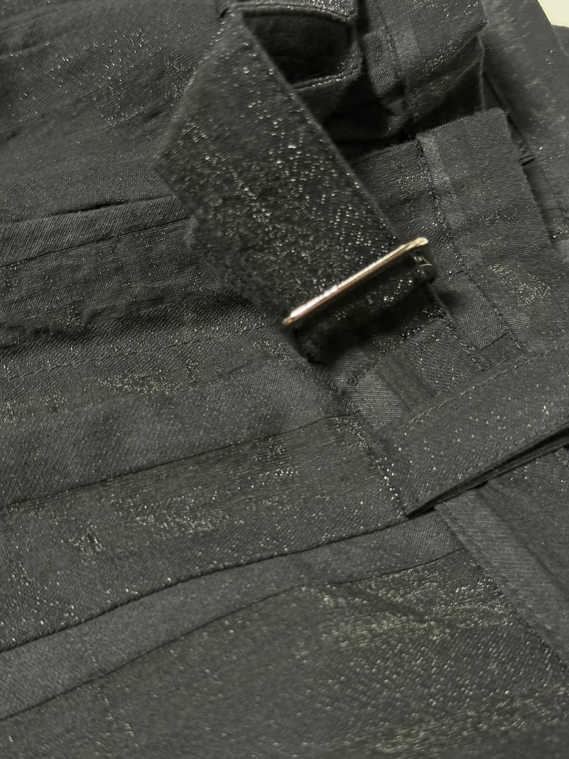 해칭룸 벨티드 스트라이프 팬츠 상품이미지4