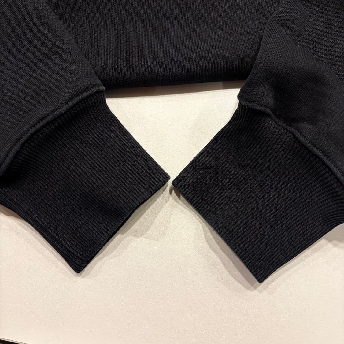 [XL] AMI 아미 빅하트 헤비 스웻 블랙 맨투맨  상품이미지7