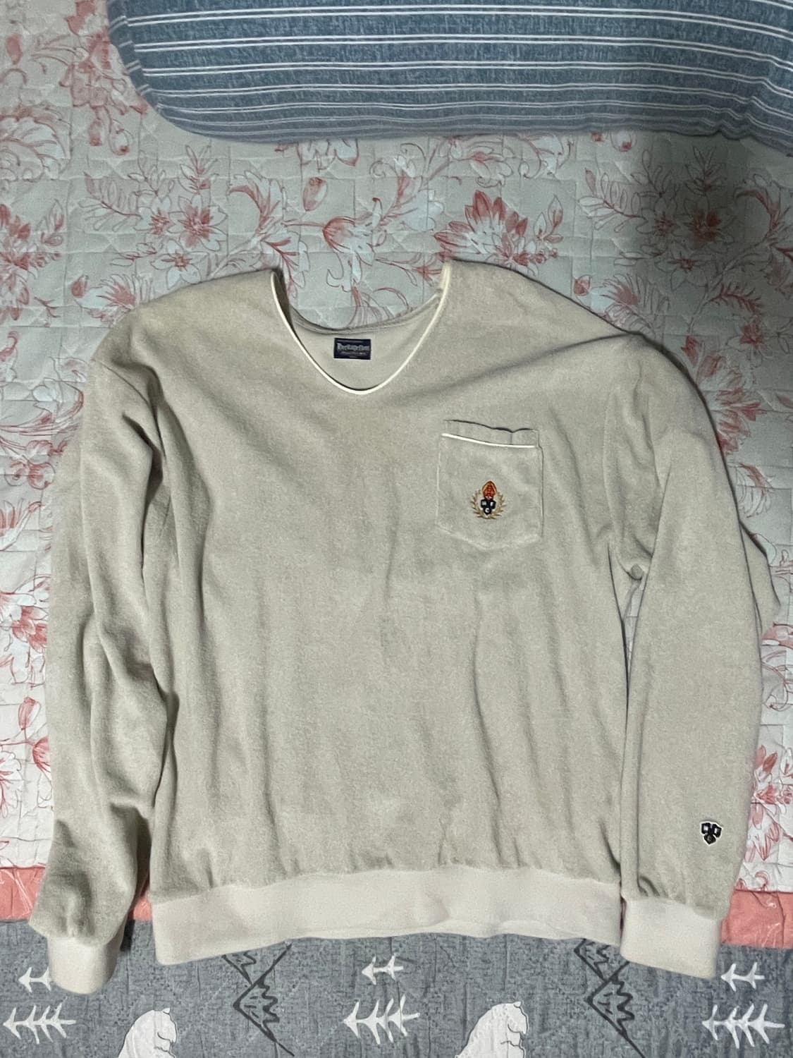 헤리티지플로스 타월 맨투맨 S 상품이미지1