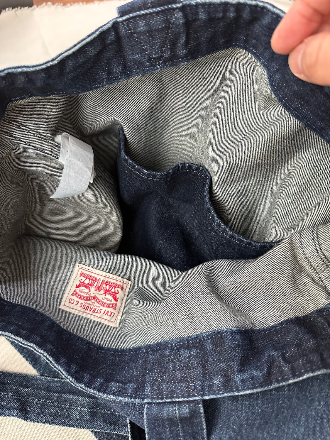 리바이스 데님 투웨이 토트백 크로스백 상품이미지7