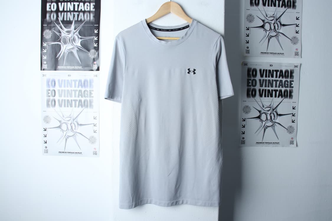 (XL-2XL) 언더아머 반팔 티셔츠 기능성 런닝 그레이-H30820 상품이미지2