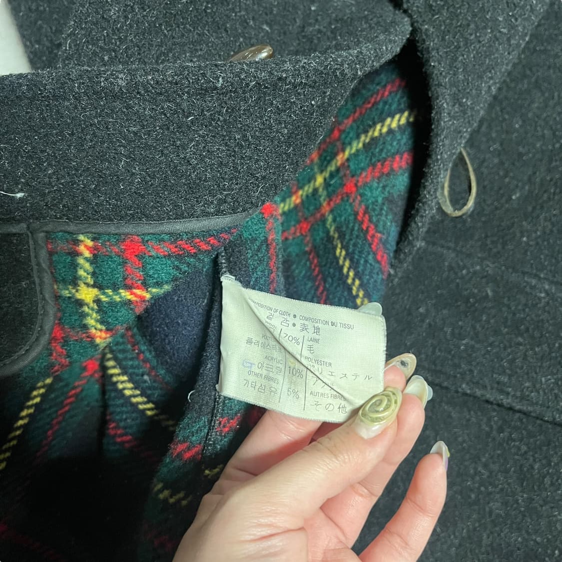 버버리 빈티지 후드 떡볶이 코트  상품이미지6