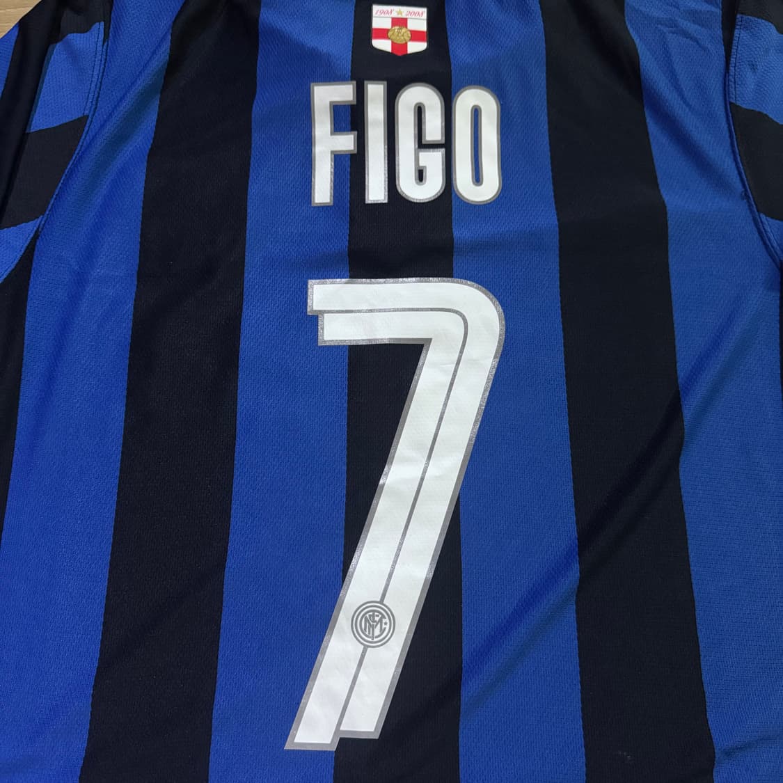 07-08 나이키 인터밀란 NO.7 루이스 피구 홈 유니폼 상품이미지2