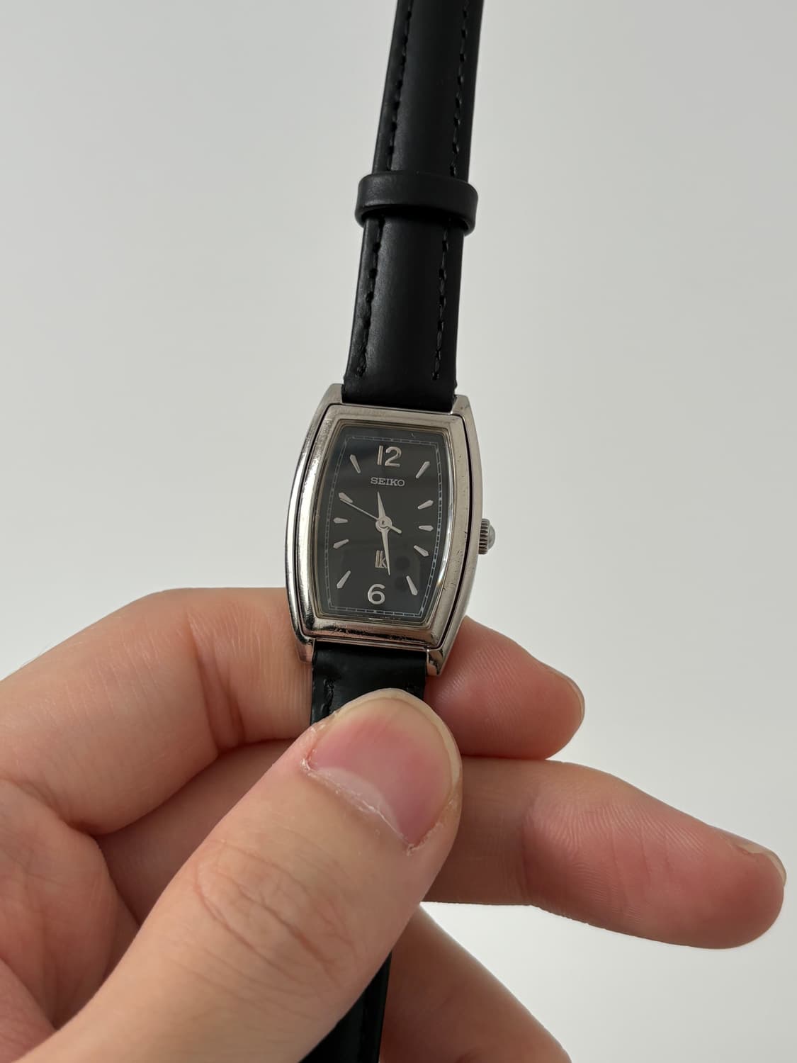 90s lukia  silver square ladies quartz 상품이미지1