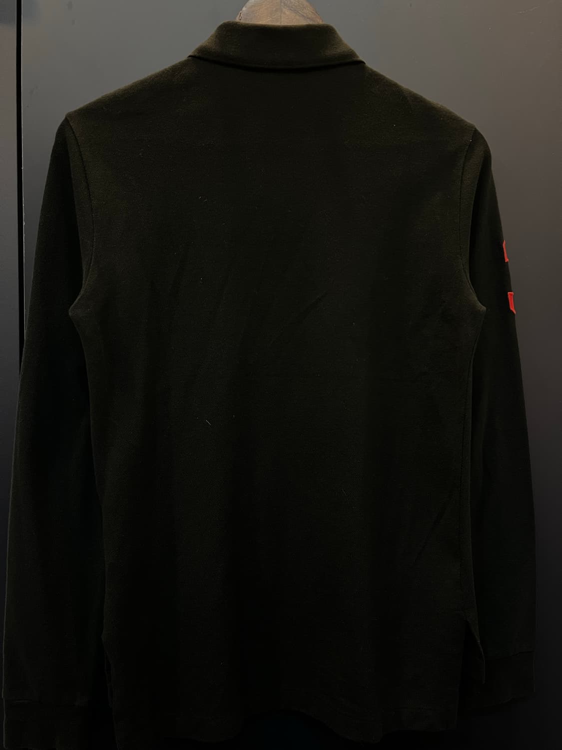 폴로 랄프로렌 레드 빅포니 3넘버 커스텀핏 긴팔 카라티 상품이미지2