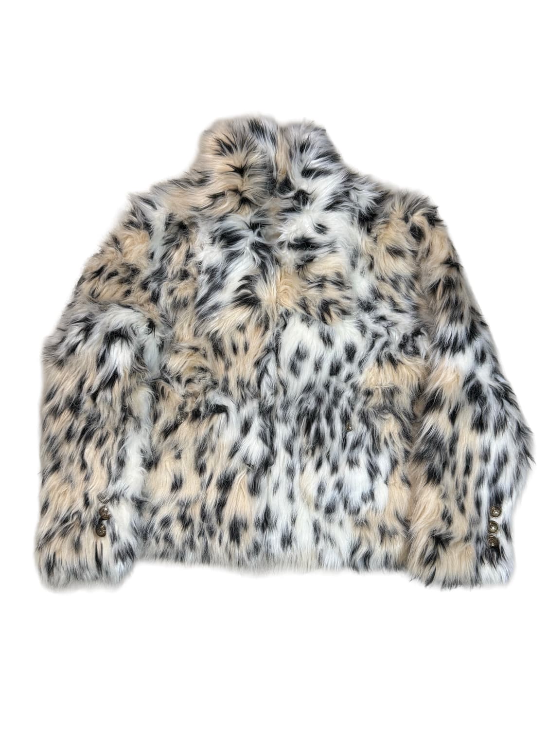 빈티지 레오파드 퍼 코트 상품이미지4