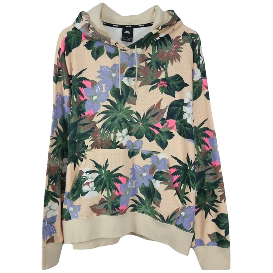 [나이키] 플로랄 패턴 루즈핏 후드티 M18641 상품이미지2