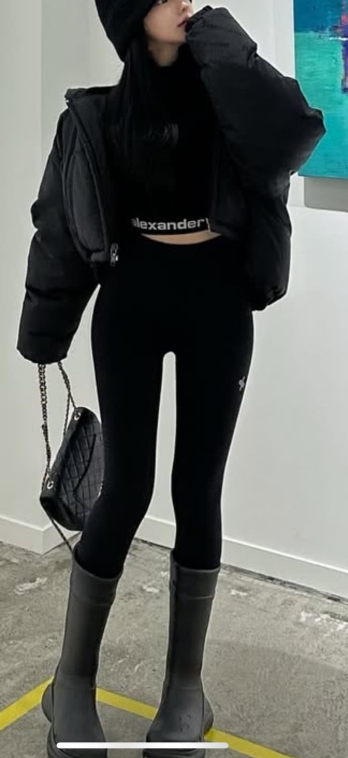 알렉산더왕 코듀로이(벨벳) 크롭 밴팅 탑 상품이미지4