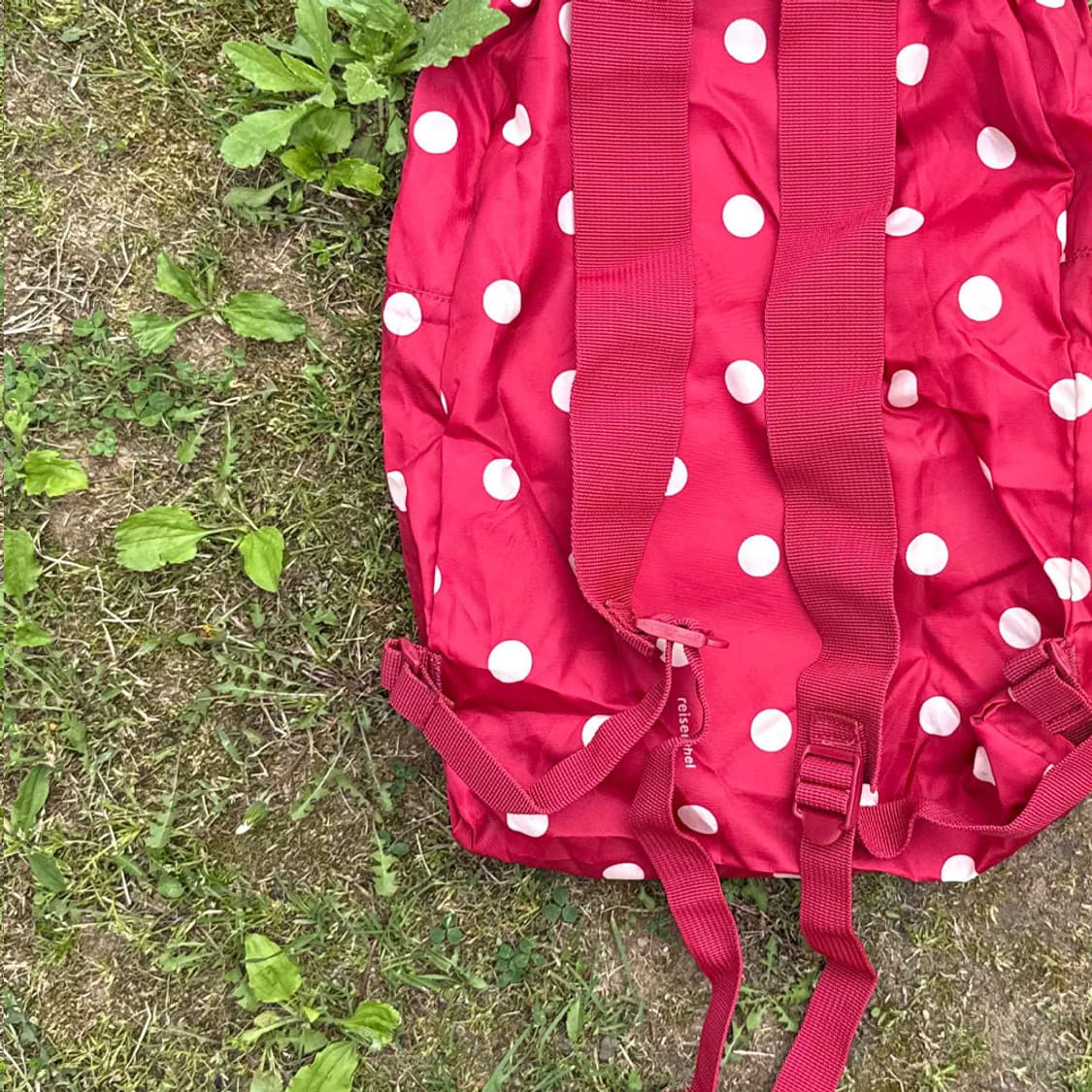 체리 도트 피크닉 백팩 상품이미지9