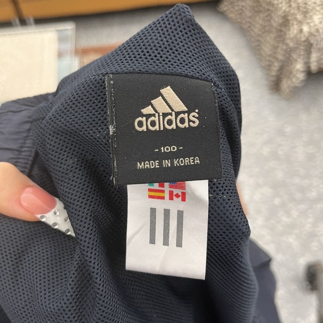 아디다스 올드스쿨 레트로 빈티지 Y2K 트랙팬츠 100 C10086 상품이미지5