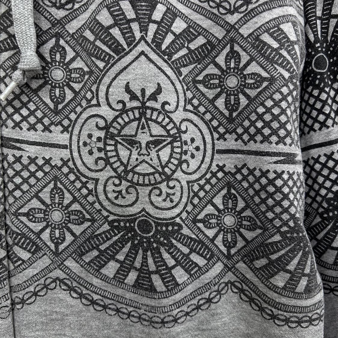 오베이 리버시블 페이즐리 후드집업 상품이미지4