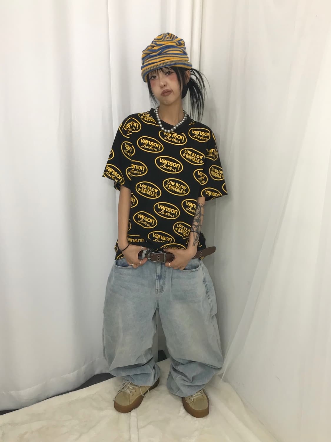 Vanson Leathers Full Logo T-shirt 상품이미지2