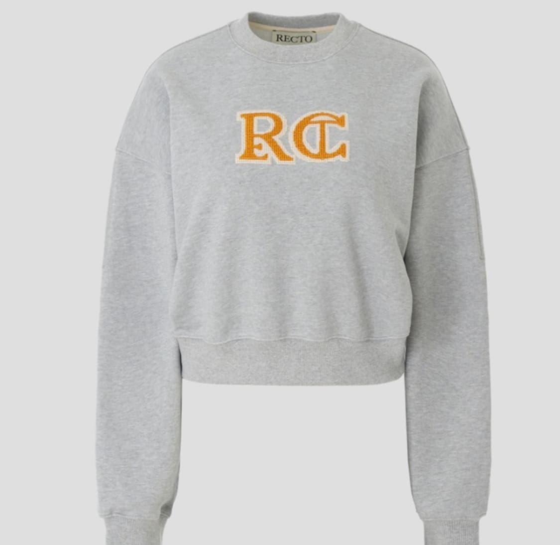 (새상품)렉토 rc자수 로고 맨투맨 상품이미지1