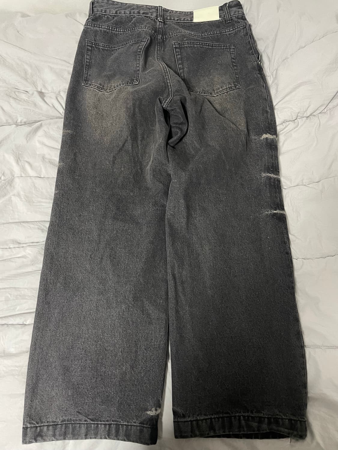 메종미네드 SWELL WIDE DENIM PANTS 48 상품이미지7