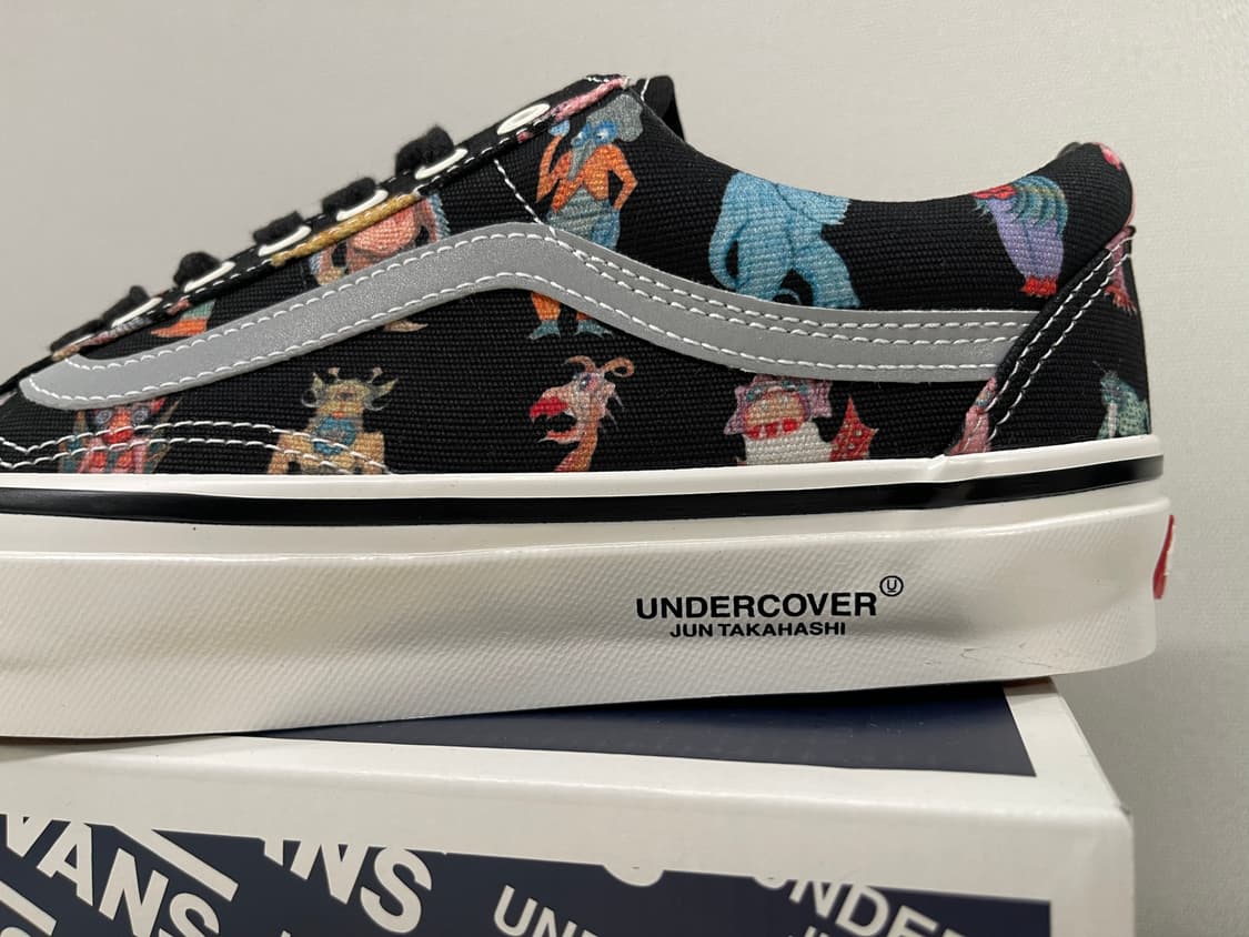 언커커버 x 반스 OTW 올드스쿨 몬스터 블랙 상품이미지2