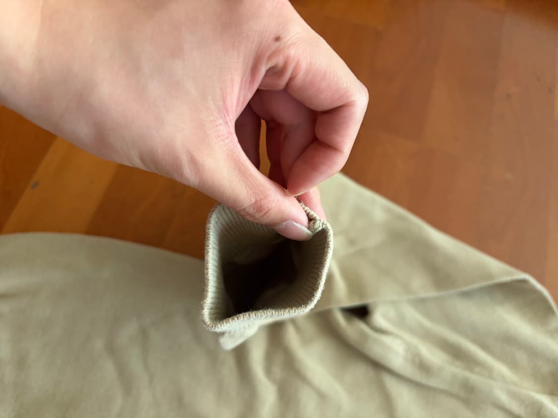 커스텀어클락 베이지 니트 M 상품이미지3