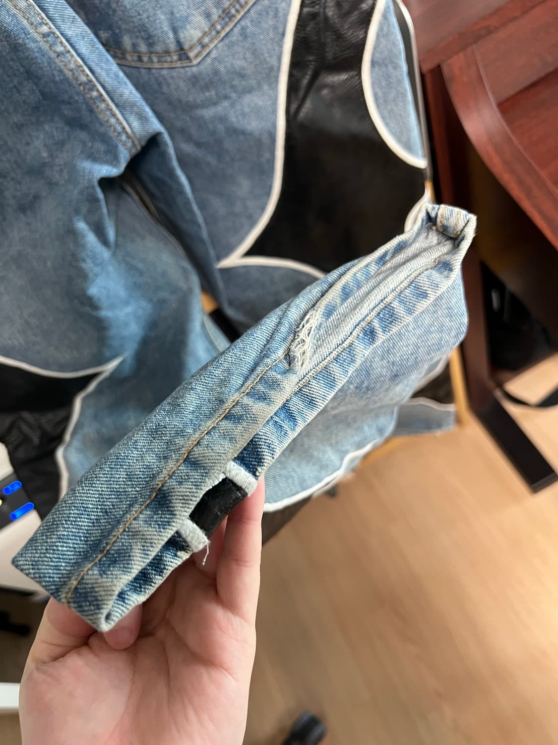 떠그클럽 레더팬츠 사이즈 M 상품이미지4