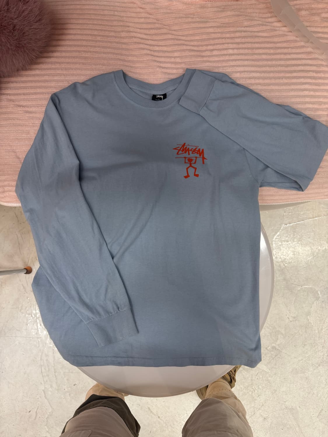 Stüssy 스투시 인터내셔널 트라이브 롱슬리브 (스카이블루) 상품이미지3