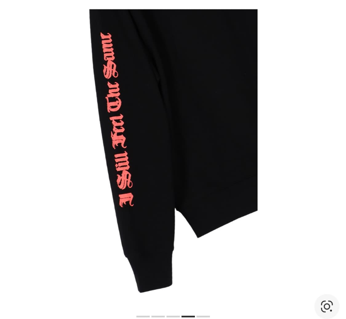 안티소셜소셜클럽 액시던트 후드집업 블랙 상품이미지3