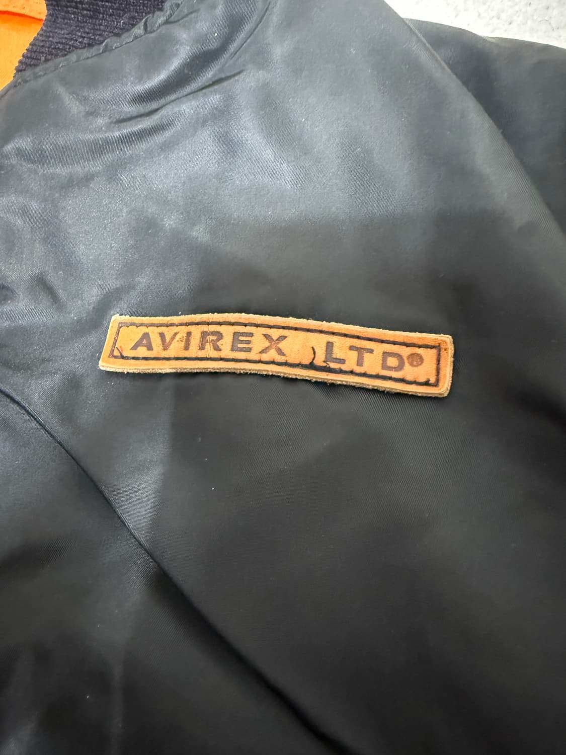 아비렉스 블랙 MA-1 항공 점퍼 상품이미지6