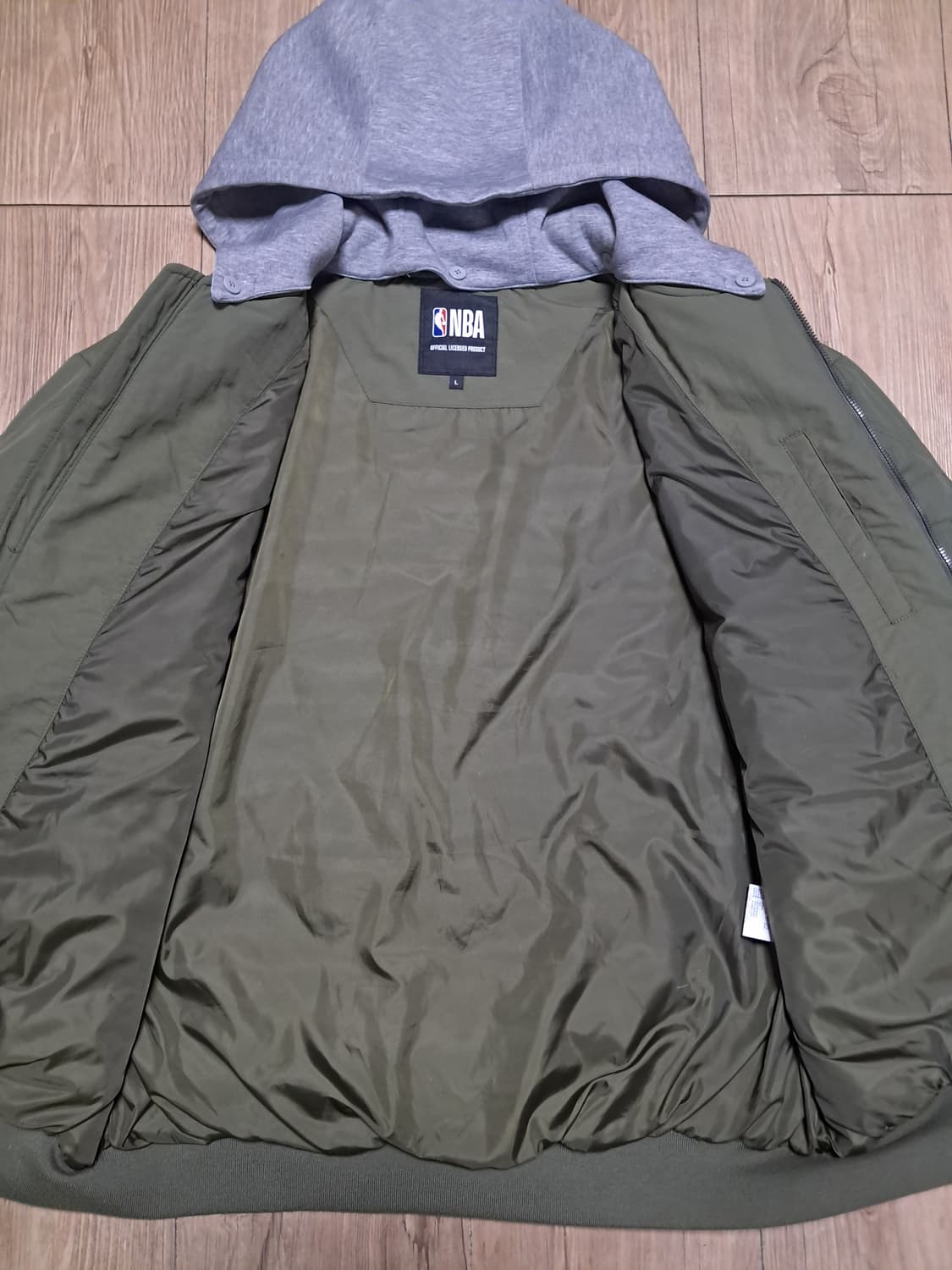 NBA 패딩 봄버자켓 남성L 상품이미지6
