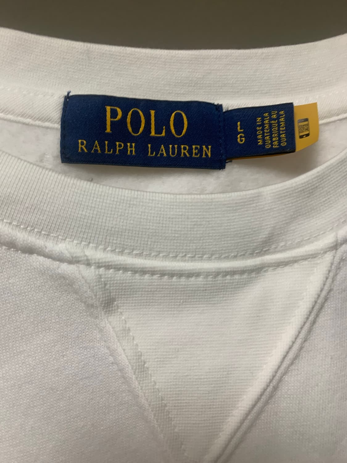 폴로 맨투맨 LG 사이즈 상품이미지2