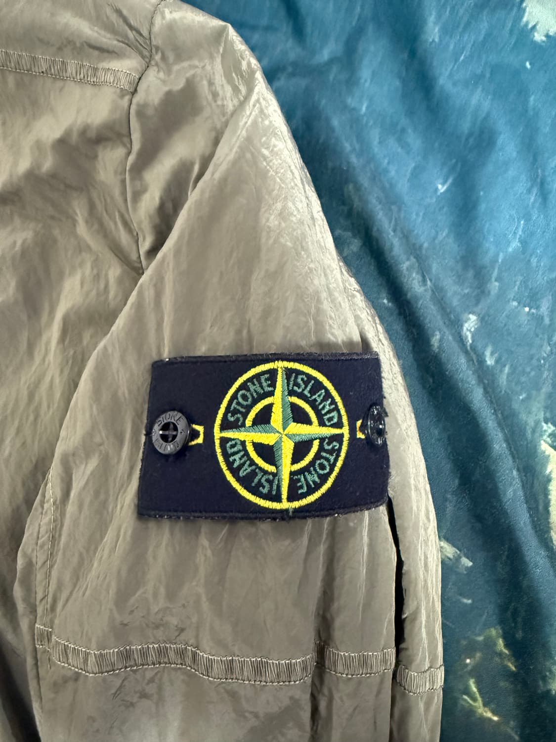 [L] 18fw 스톤아일랜드 나일론메탈 자켓 카키 상품이미지2