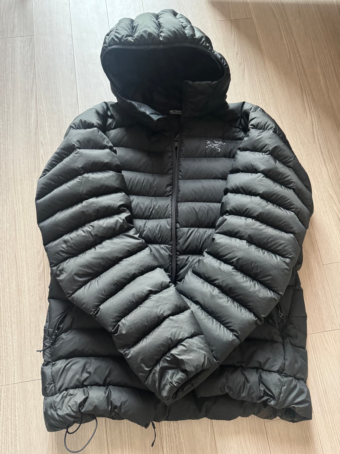 (M)아크테릭스 세륨 후디 블랙 상품이미지1