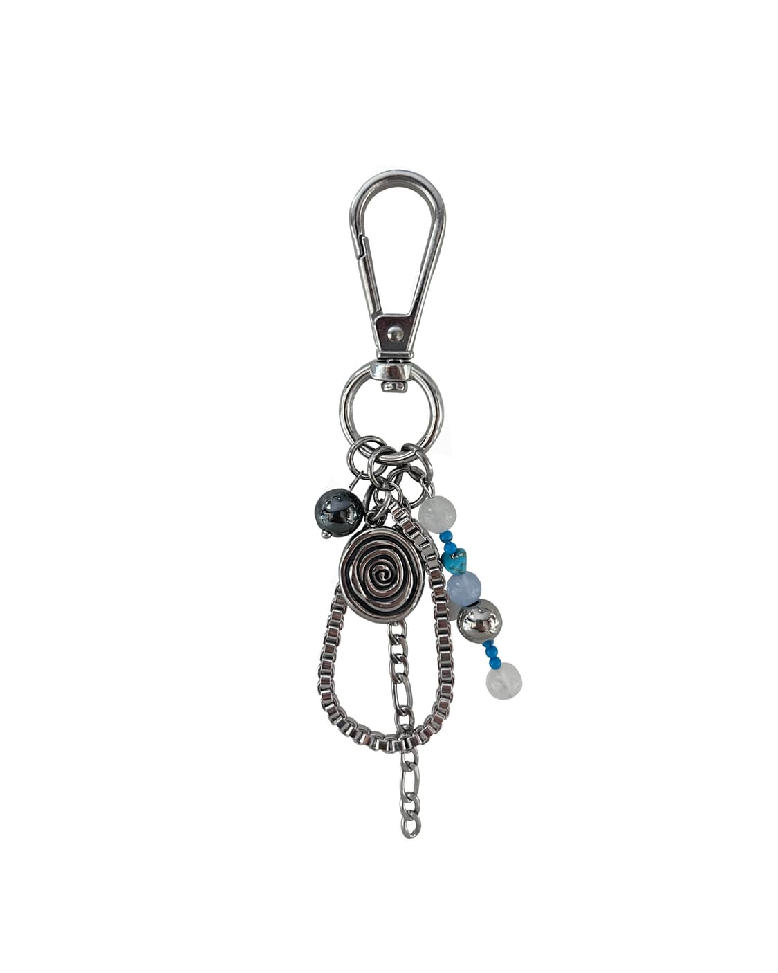 Silver rose keyring 상품이미지1