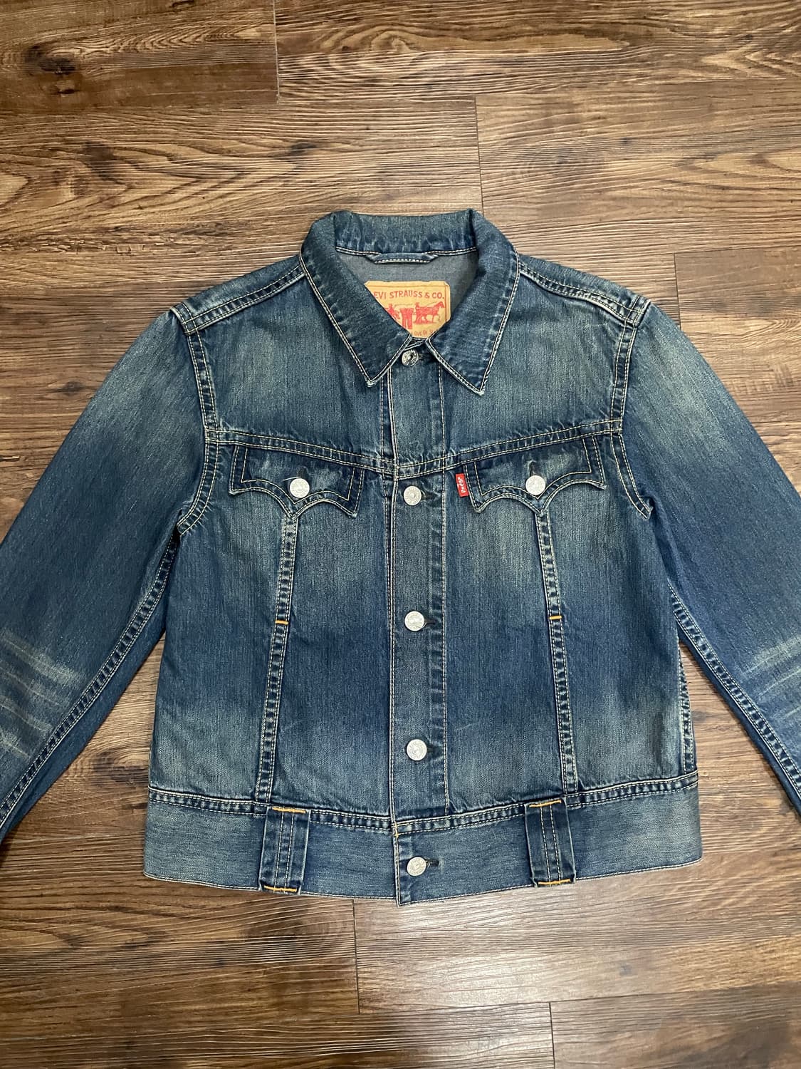 리바이스 TYPE1 트러커 데님 자켓 상품이미지1