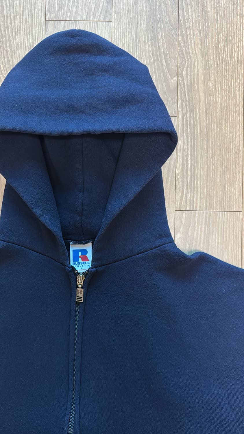 90s 러셀 애슬레틱 후드 집업 상품이미지4
