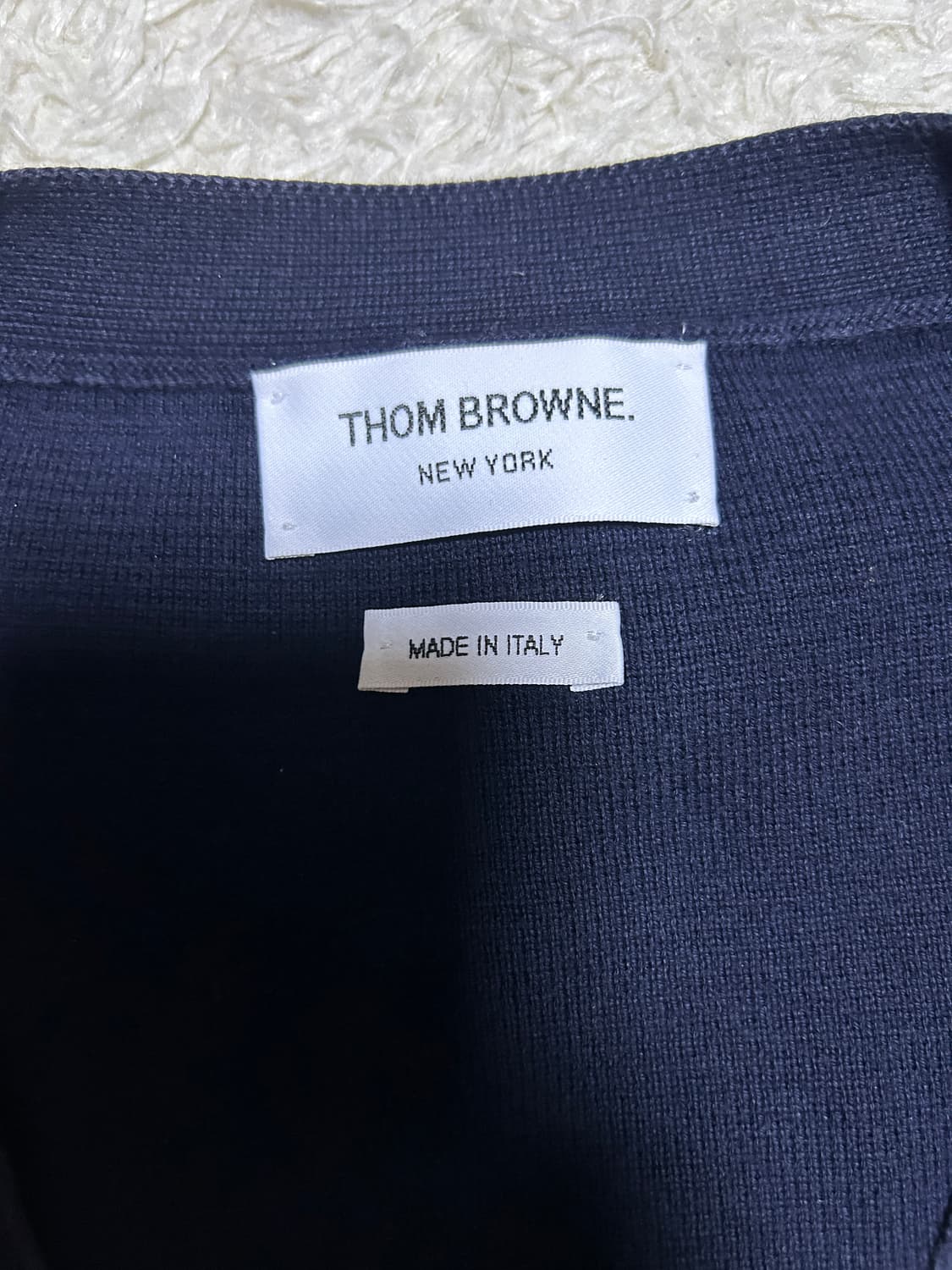 [3size] 톰브라운 밀라노스티치 암밴드 가디건 상품이미지2