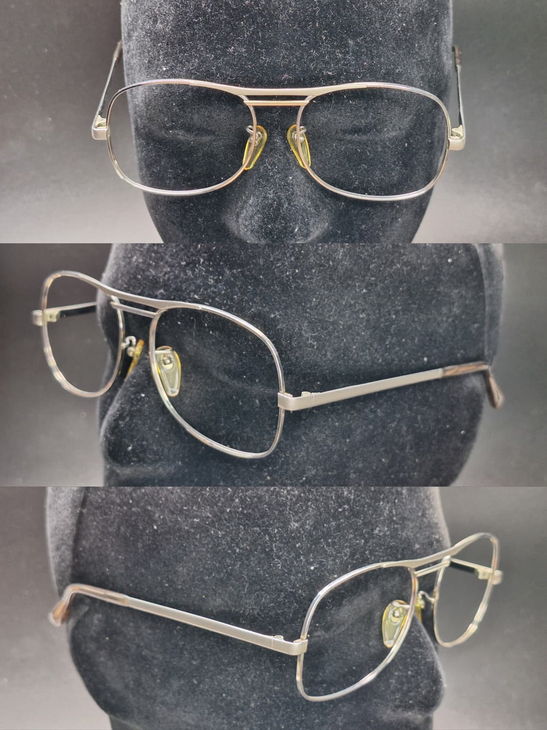 80s 일본제 빈티지 데드스톡 미사용/54mm 안경테 샤르망 NO.205 상품이미지9