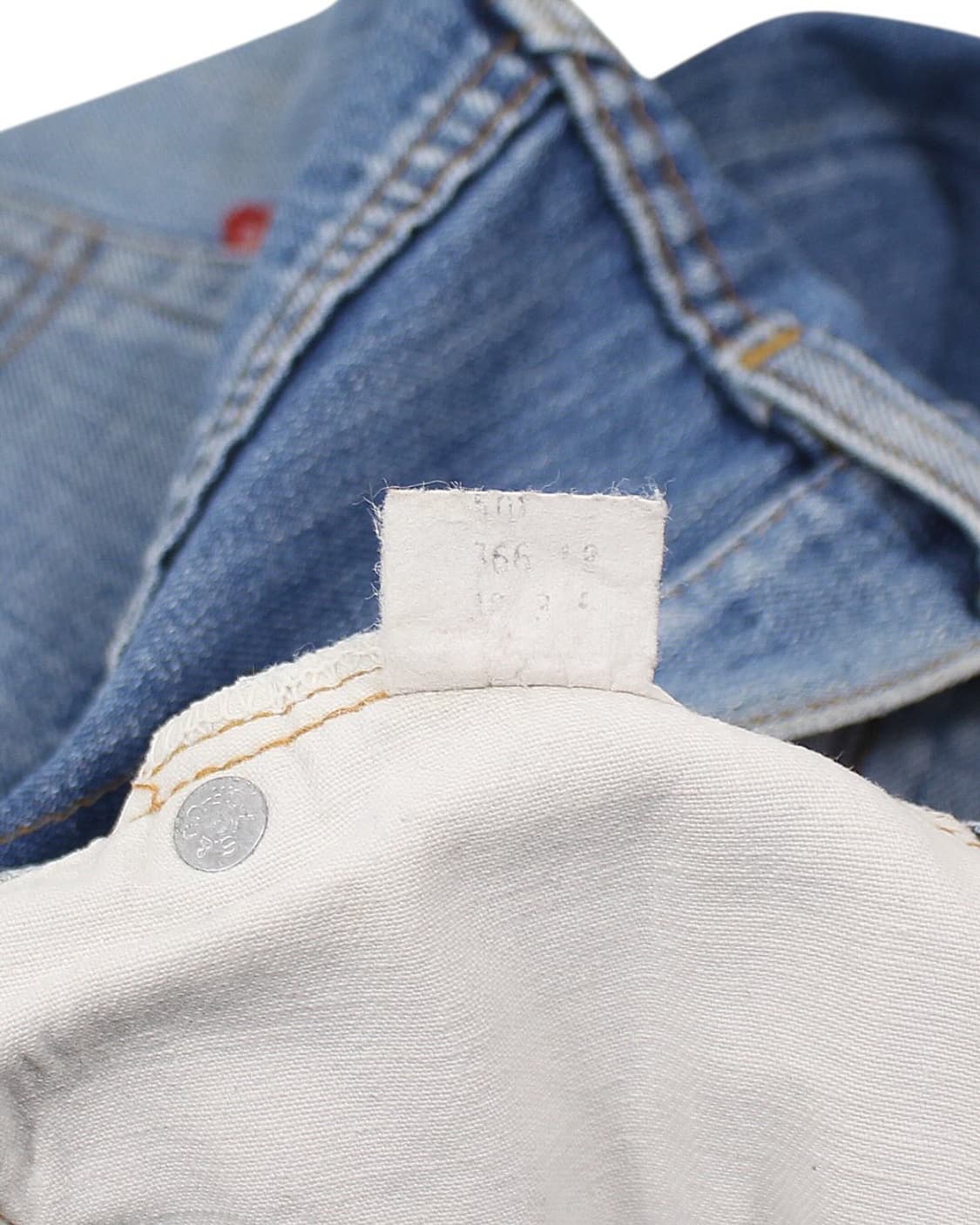 1970s USA 리바이스 501 셀비지 66전기 데님 팬츠 빈티지 미제 상품이미지5