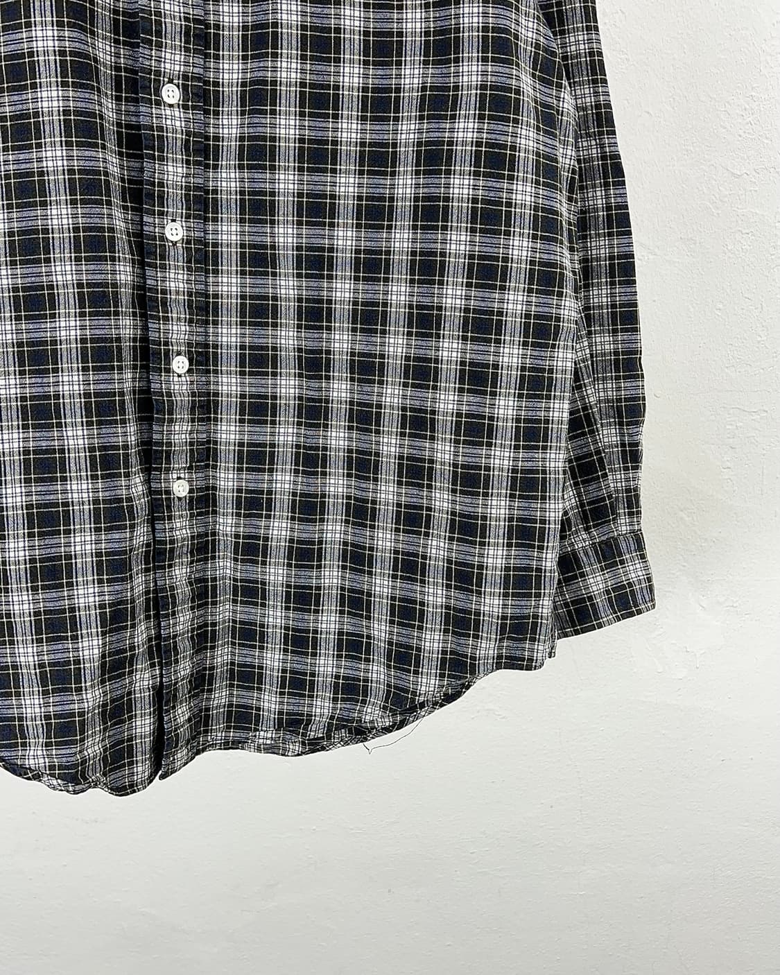 랄프로렌 모던 블랙워치 베이지 포니 클래식 셔츠 상품이미지5