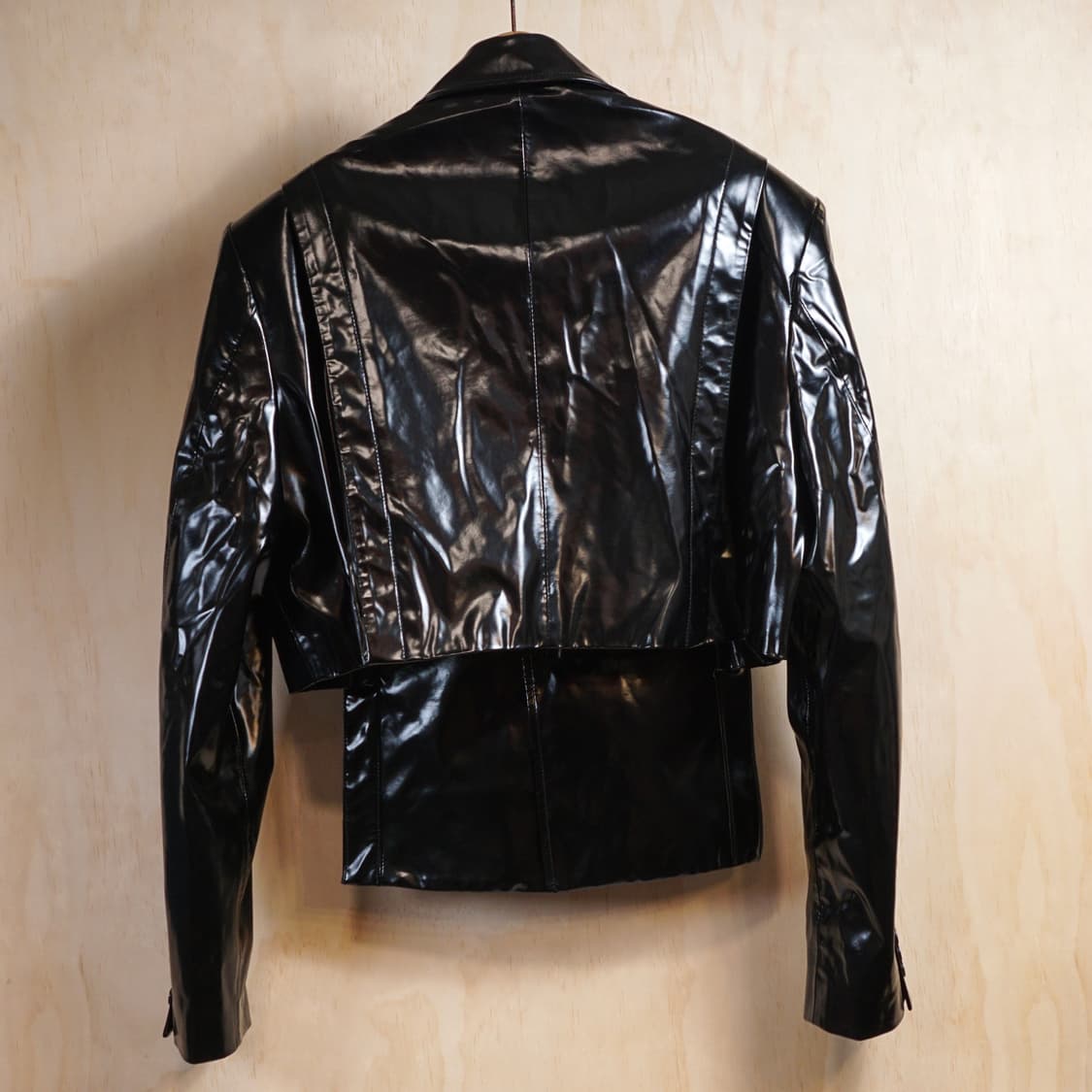 펑첸왕 비대칭 크롭 자켓 상품이미지6