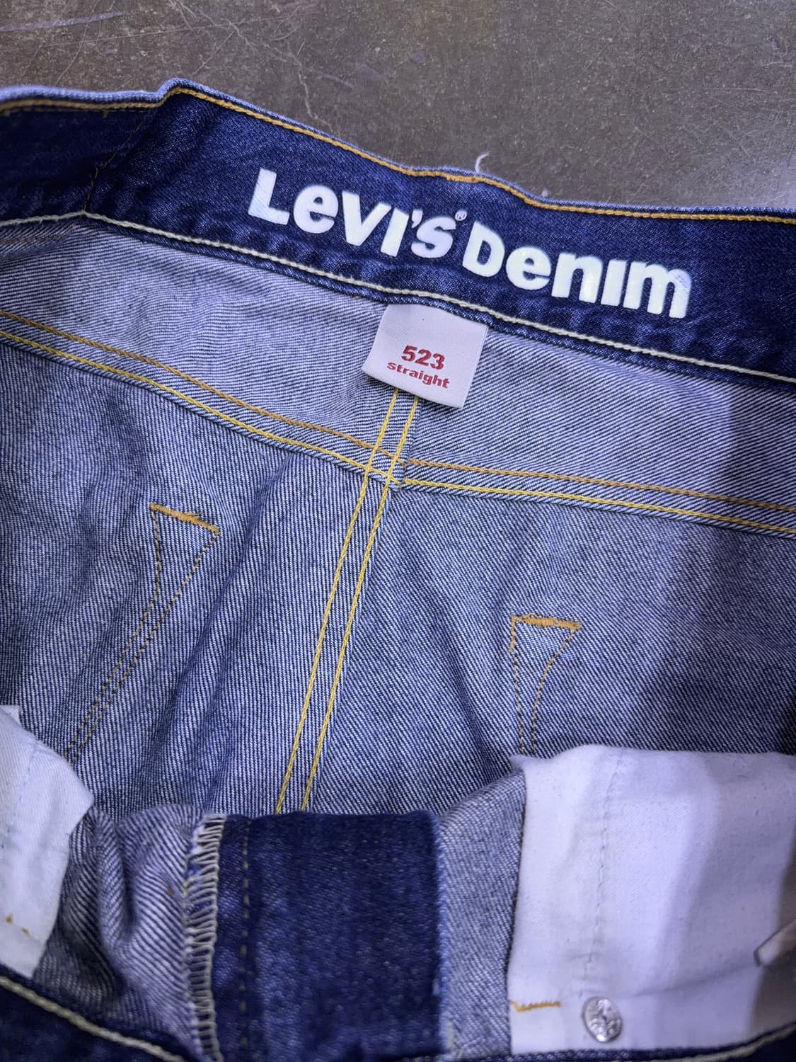 리바이스 523 스트레이트핏 중청 데님팬츠 청바지 36 상품이미지9