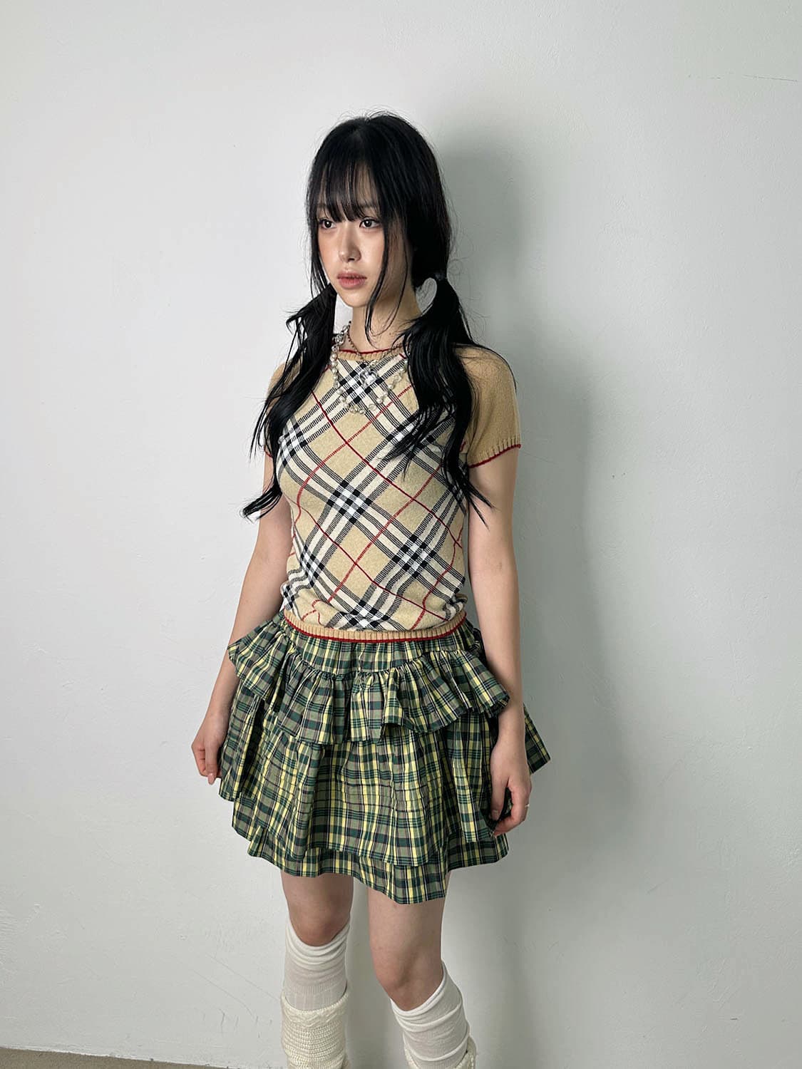 BURBERRY 크롭 니트  상품이미지1