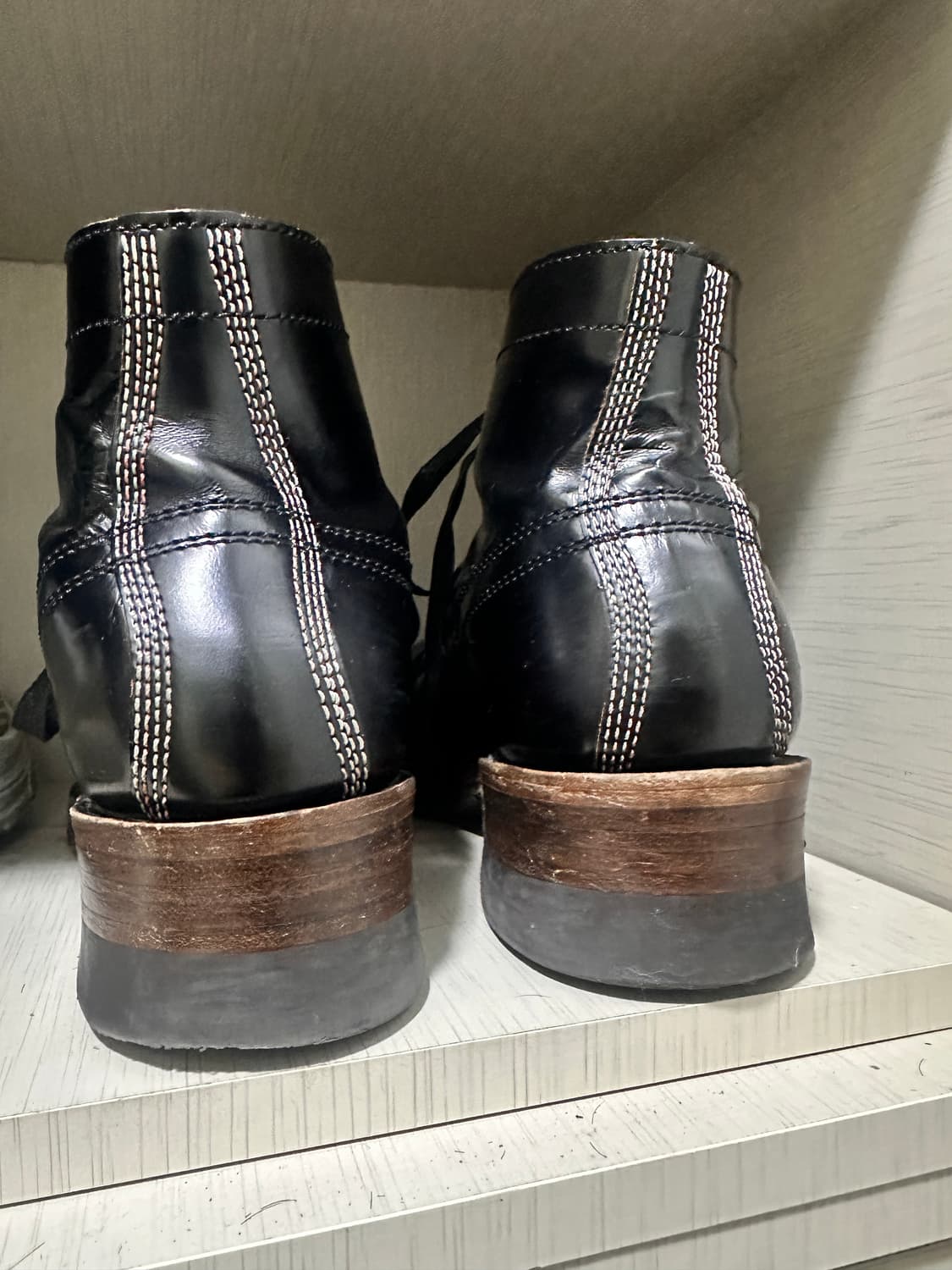 토이즈맥코이 워크 부츠 글라스 레더 소가죽 TMA2307 24SS 상품이미지4