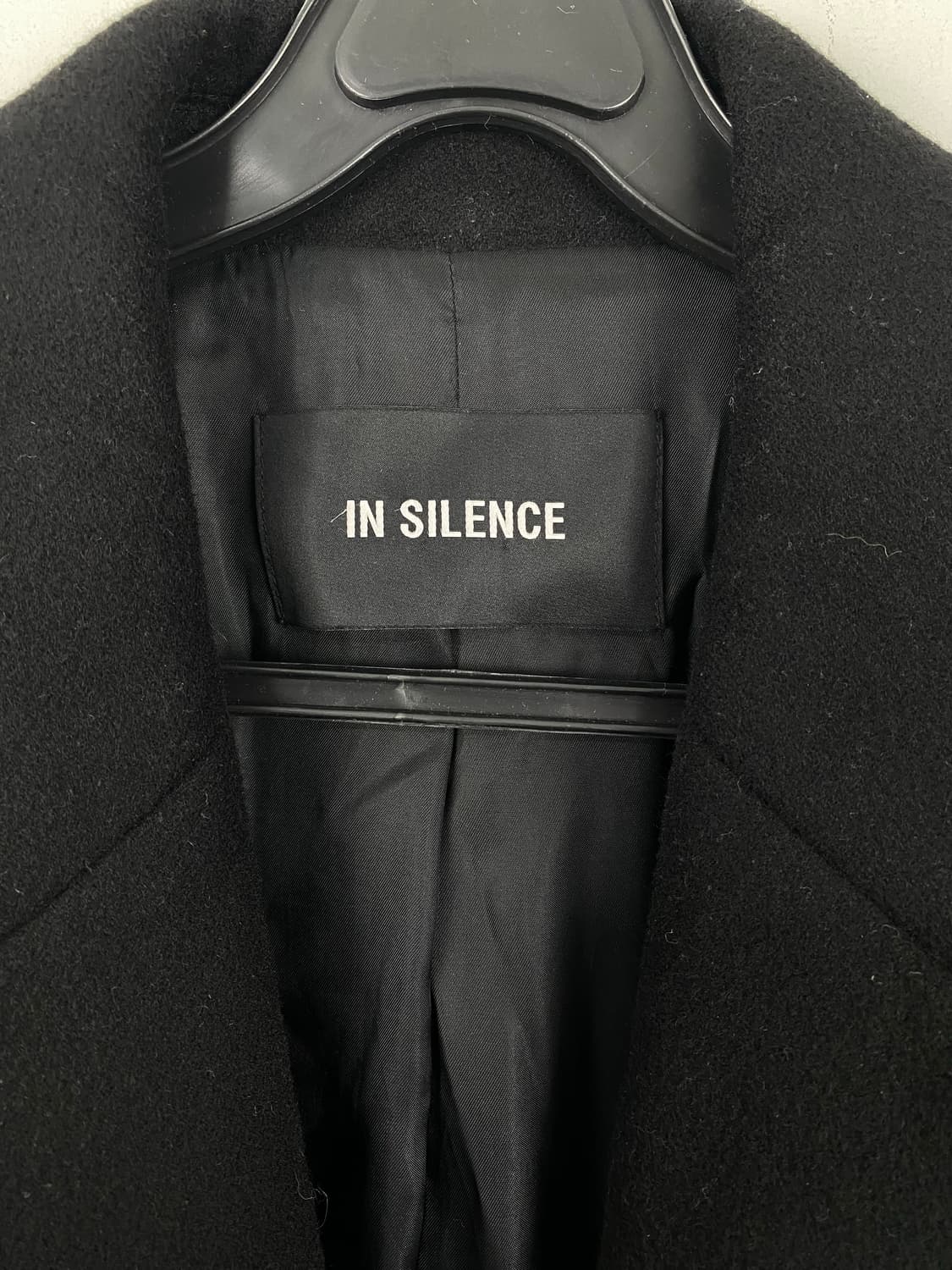 인사일런스 울 캐시미어 싱글코트 L 상품이미지3