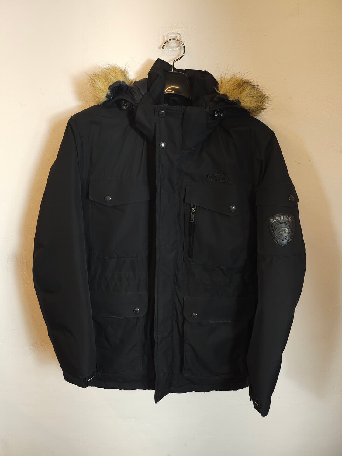 노스페이스 맥머도 구스패딩 블랙 100 L 새제품급 상품이미지1