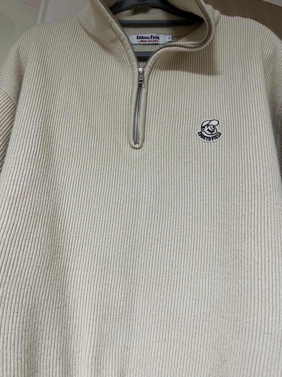 이벳필드 하프집업 니트 상품이미지2