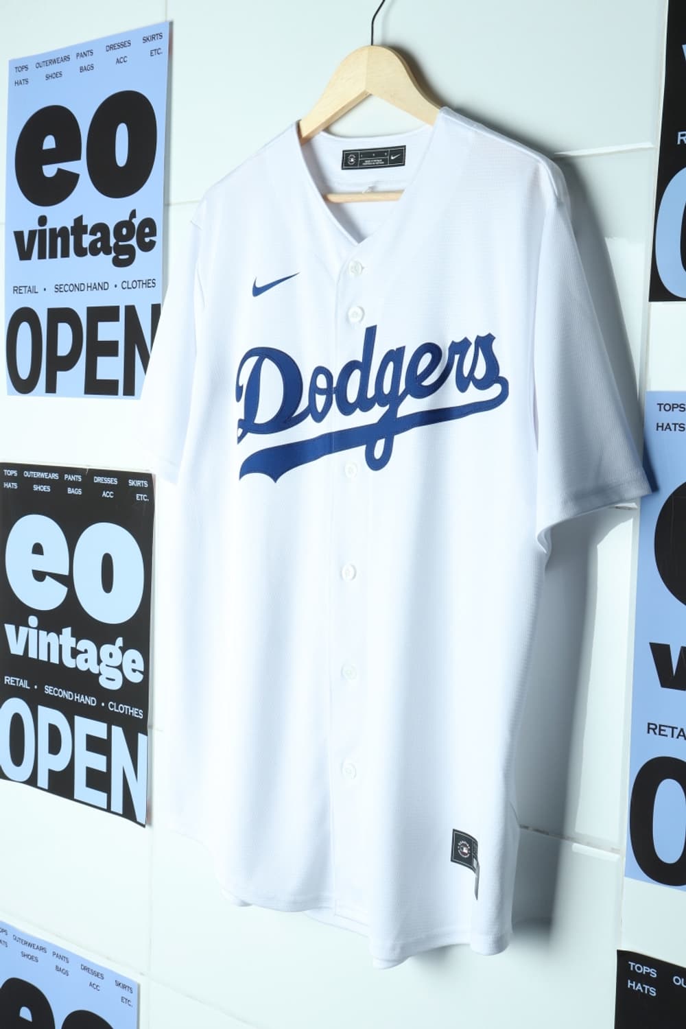 (L-2XL) 나이키 반팔 티셔츠 LA다저스 져지 야구-H30767 상품이미지1