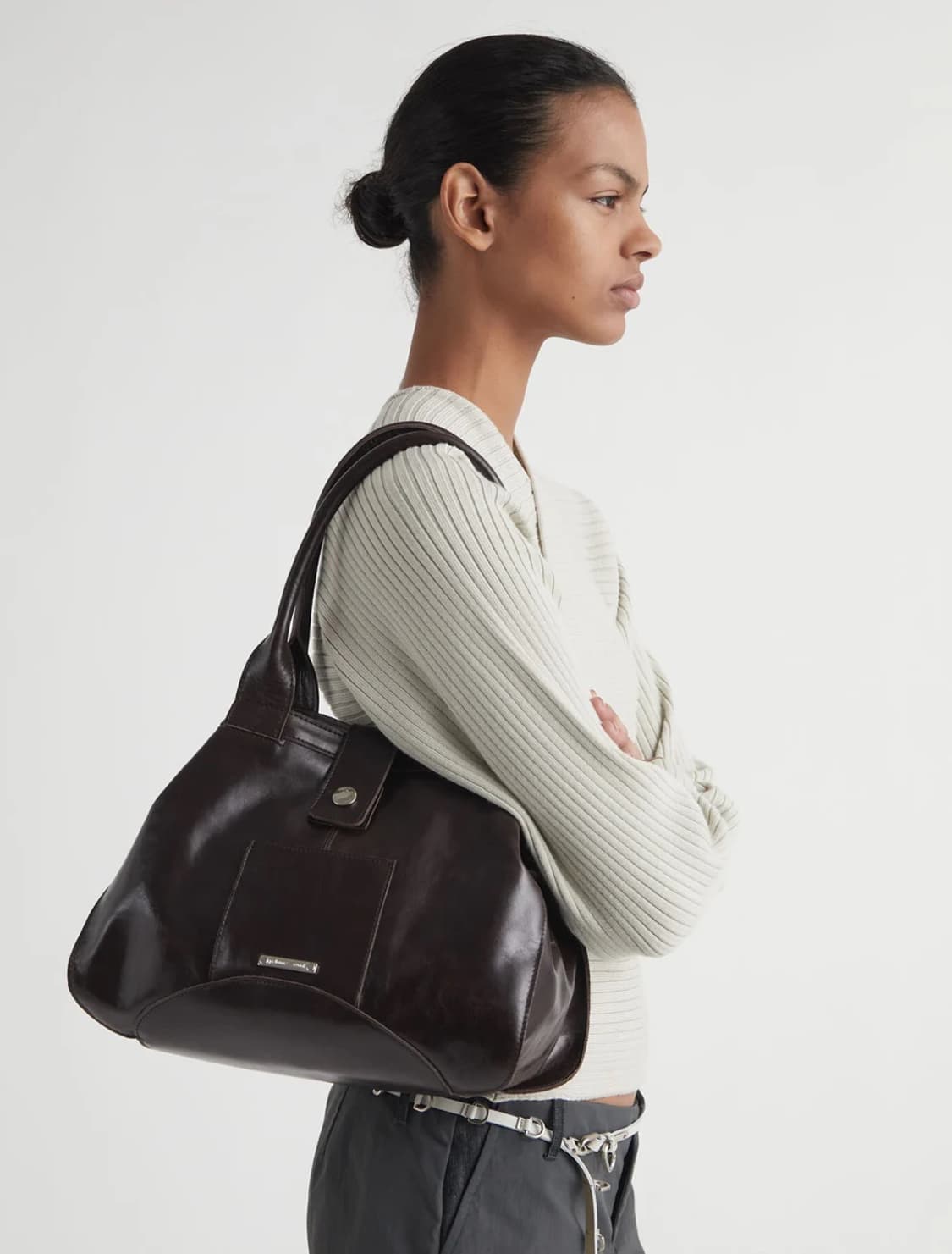 팔로마울 Guida 귀다 백/브라운 상품이미지1