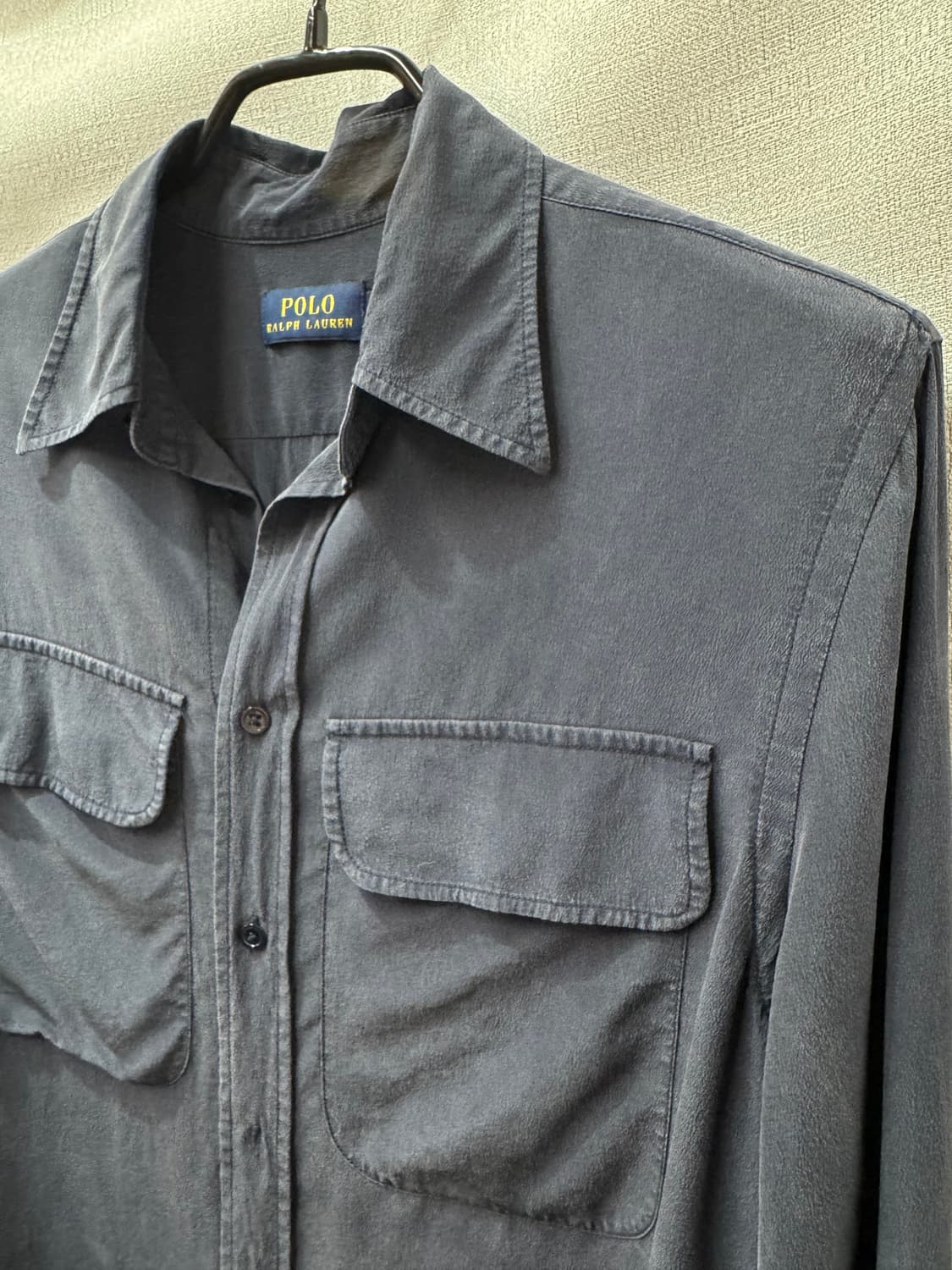 폴로랄프로렌 실크100% 워크블라우스 셔츠 2(S) 상품이미지2