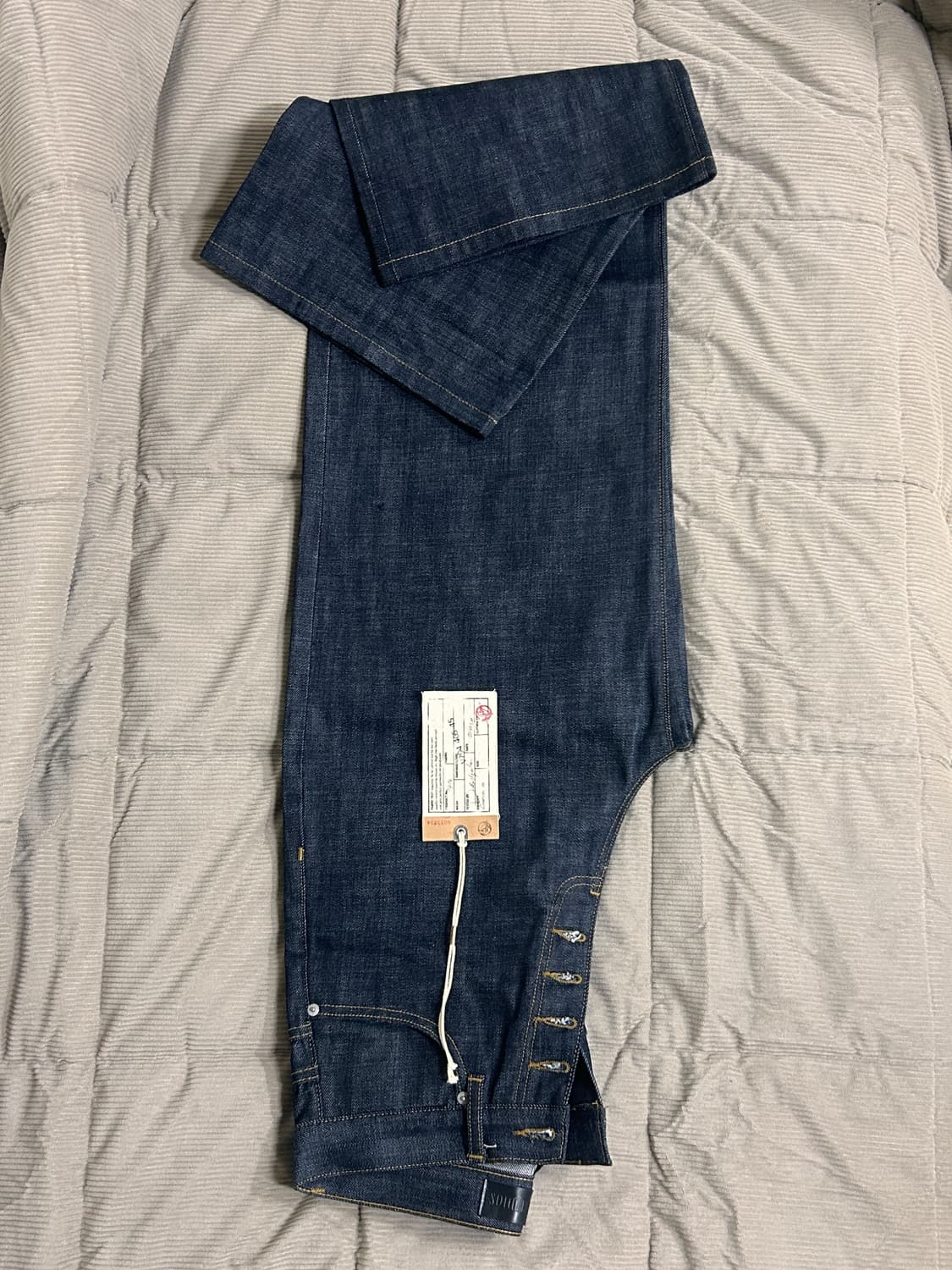 NO/FAITH STUDIOS Japanese Loose-Fit Blue 상품이미지4