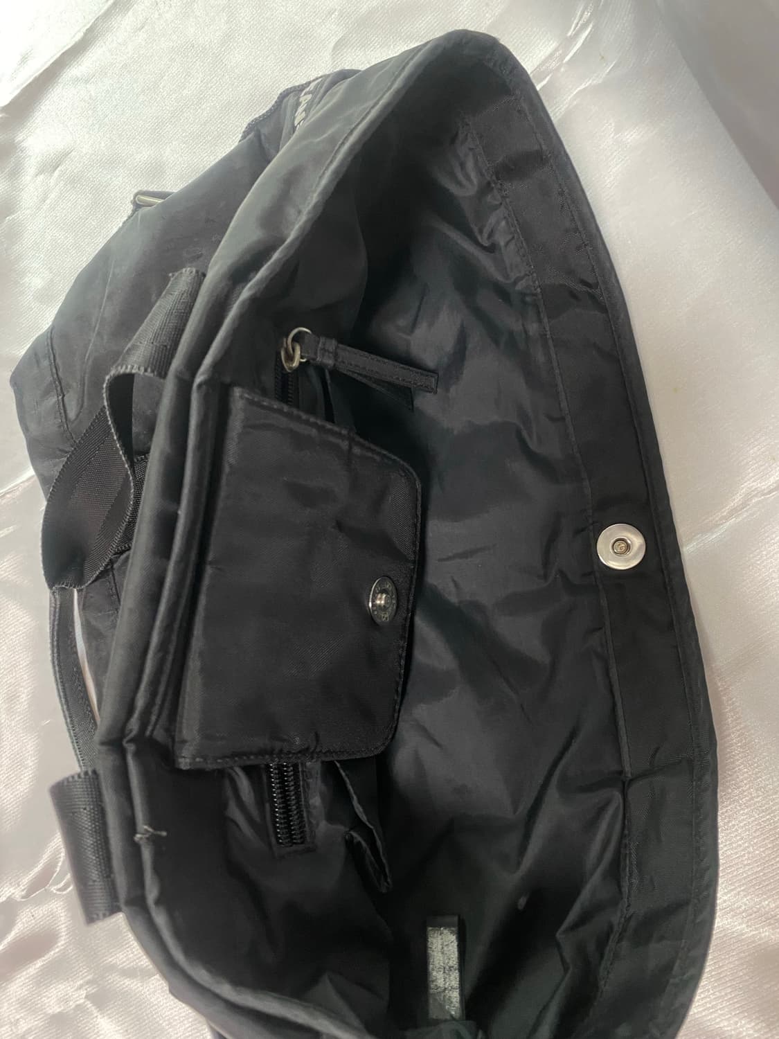 폴로진 블랙 토트백 상품이미지3