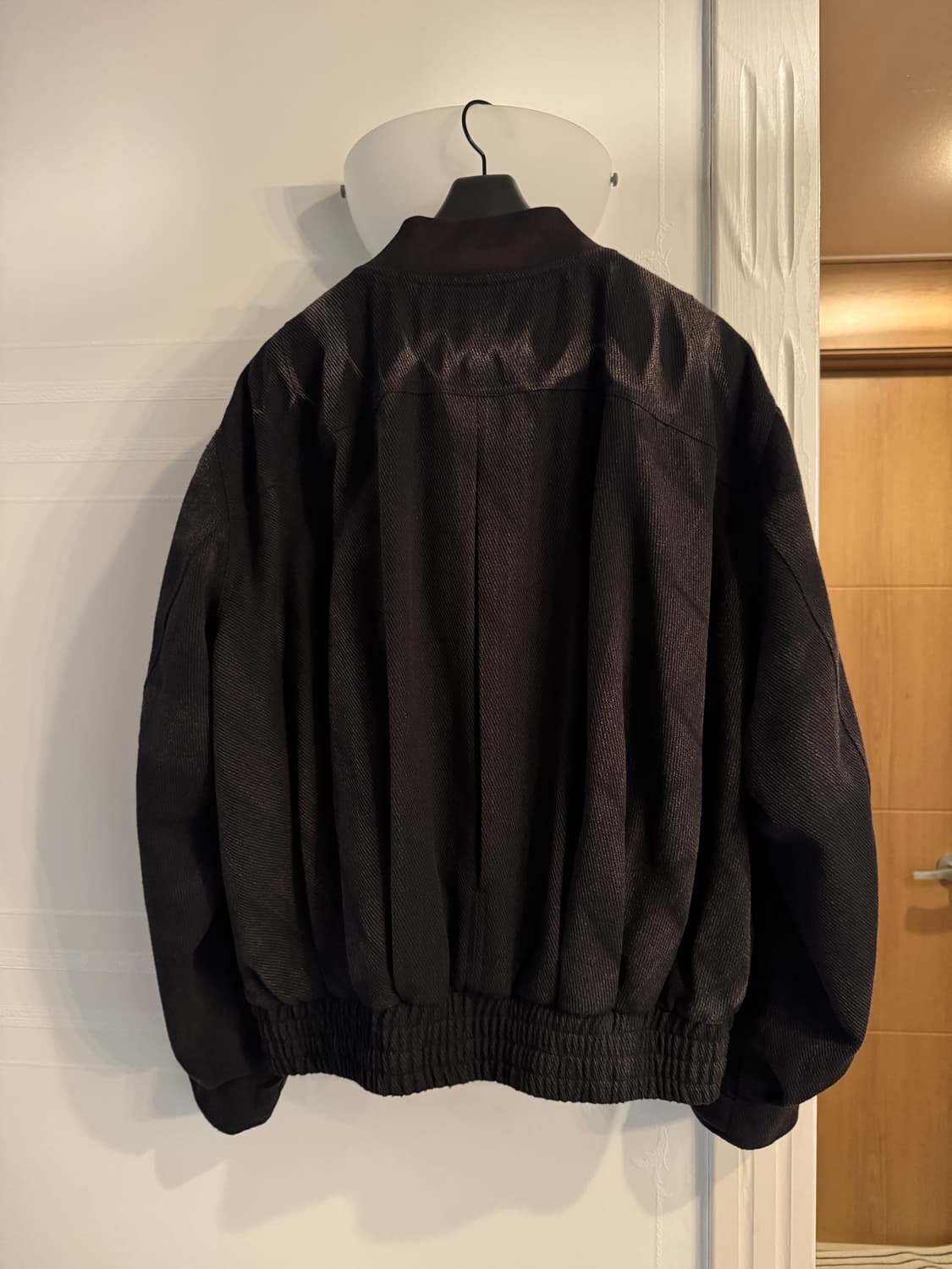 지용킴 25AW 봄버 블랙 상품이미지2